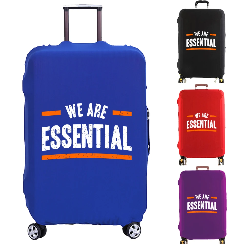 Weare Essential Letter Luggage Cover Suitcase Protector Thicker Elastic Dust Cover To 18-32 Inch Trolley Case Travel Accessories
Weare Essential Letter Luggage Cover Suitcase Protector Thicker Elastic Dust Cover To 18-32 Inch Trolley Case Travel Accessories