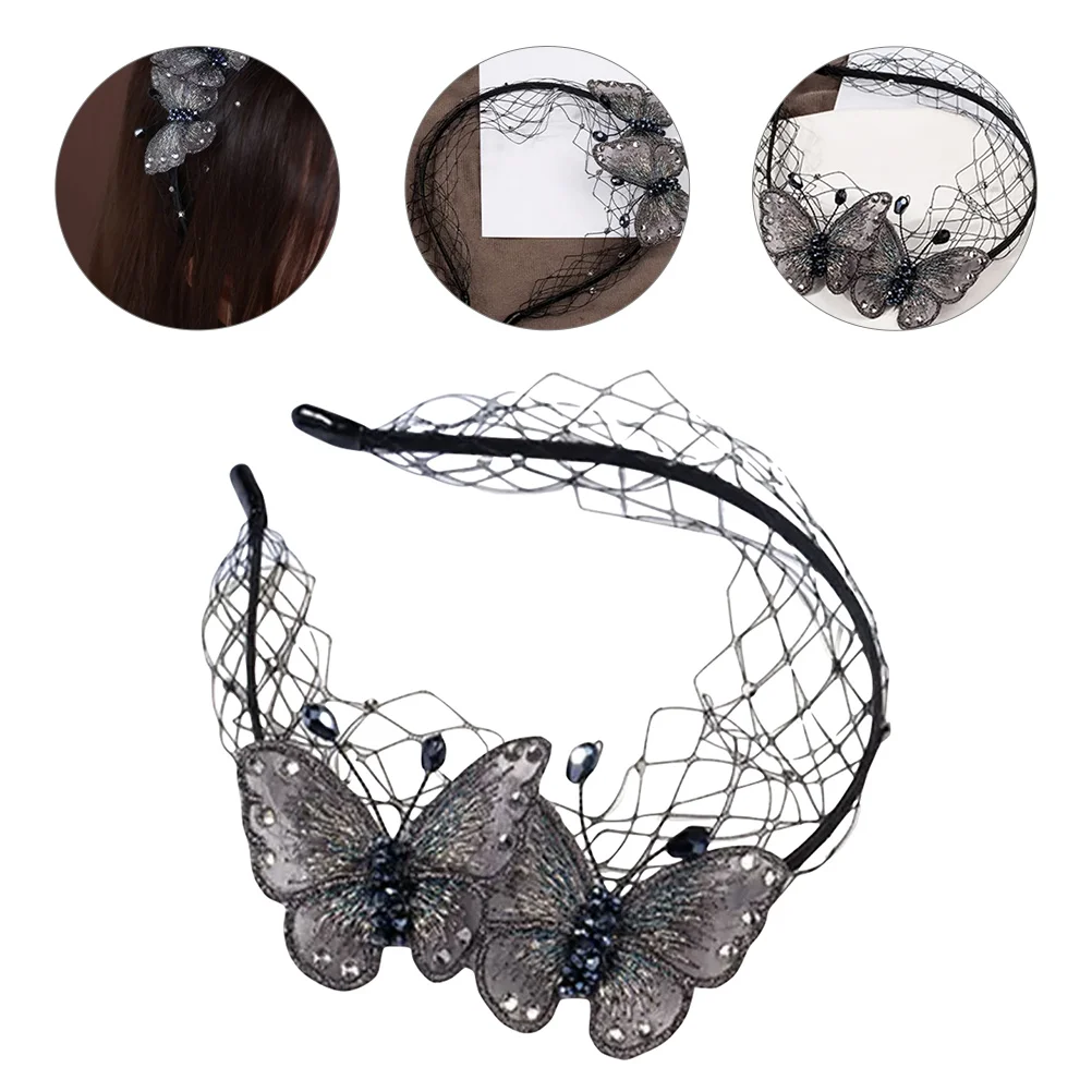 Elegant Butterfly Mesh Headband for Women Hair Accessories Stylish Comfortable Everyday Party Gathering Decorative
Elegant Butterfly Mesh Headband for Women Hair Accessories Stylish Comfortable Everyday Party Gathering Decorative