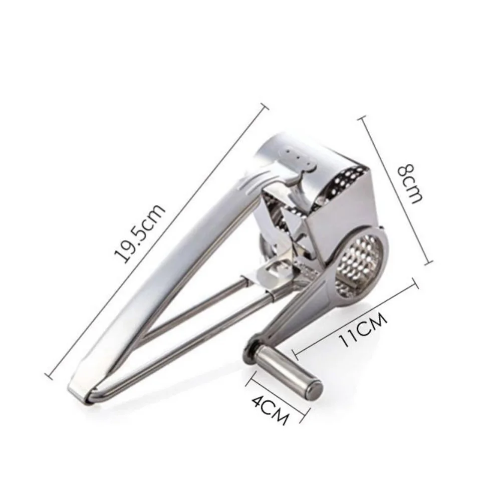 Cheese Grater Rust-resistant Shredder Grinder Dishwasher-safe Stainless Steel Easy-to-clean Rotary
Cheese Grater Rust-resistant Shredder Grinder Dishwasher-safe Stainless Steel Easy-to-clean Rotary