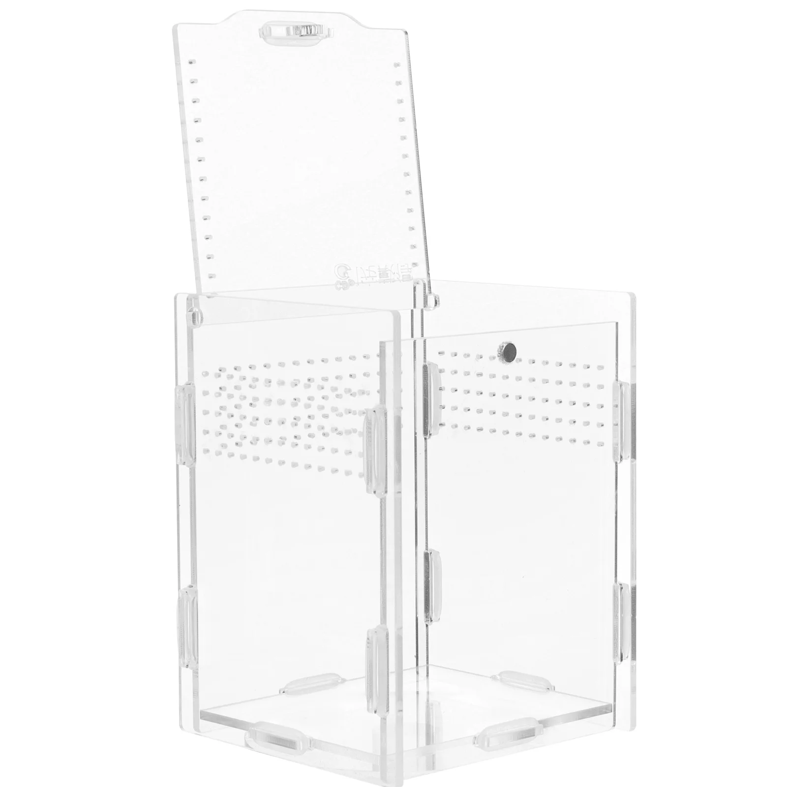 Acrylic Reptile Terrarium Breeding Box Clear Container for Spiders Geckos Small Pets Amphibian Carriers Transparent Design Easy
Acrylic Reptile Terrarium Breeding Box Clear Container for Spiders Geckos Small Pets Amphibian Carriers Transparent Design Easy
