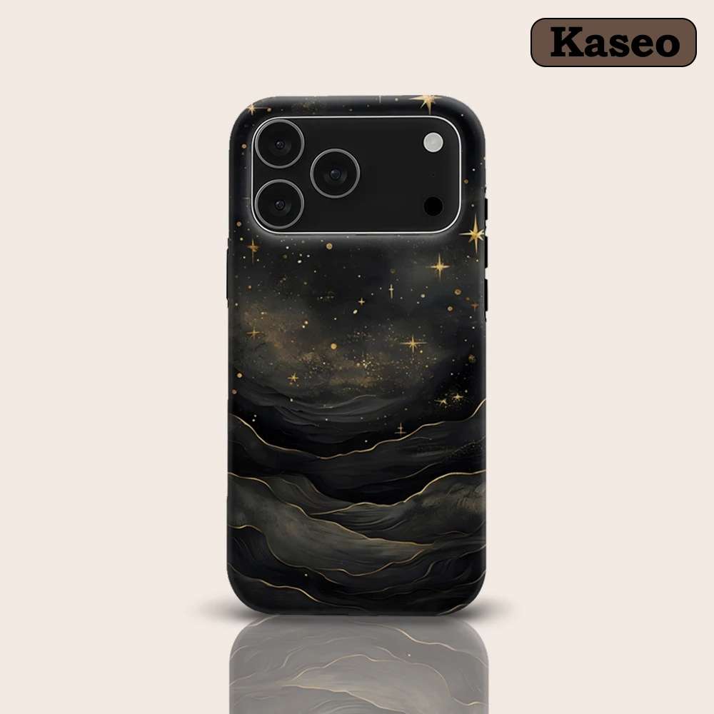 KASEO Matte Bumper for Magsafe Case for IPhone 17 16 15 14 Plus 13 Pro Max Shockproof Hard PC Golden Starry Hills Cover
KASEO Matte Bumper for Magsafe Case for IPhone 17 16 15 14 Plus 13 Pro Max Shockproof Hard PC Golden Starry Hills Cover