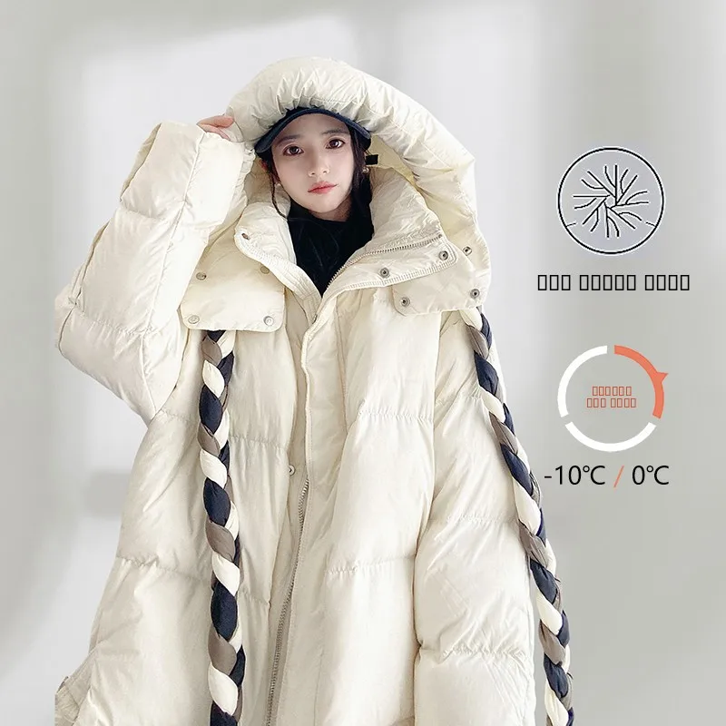 Утепленное женское пуховое пальто оверсайз средней длины, закрывающее бедра, на молнии, с длинными рукавами, зимнее, теплое, цветное
Утепленное женское пуховое пальто оверсайз средней длины, закрывающее бедра, на молнии, с длинными рукавами, зимнее, теплое, цветное