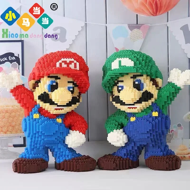 35cm Super Marios Bros Big Building Blocks Anime Figure Cartoons Model Gient Super Mario Blocks Ornaments Children Gifts
35cm Super Marios Bros Big Building Blocks Anime Figure Cartoons Model Gient Super Mario Blocks Ornaments Children Gifts