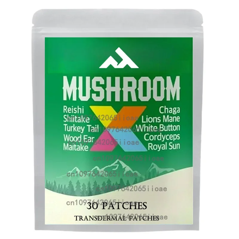 Advanced 10 Mushroom Complex Transdermal Patches for Brain Memory Immune Support Lions Mane-reishi-cordyceps 30 Patches
Advanced 10 Mushroom Complex Transdermal Patches for Brain Memory Immune Support Lions Mane-reishi-cordyceps 30 Patches