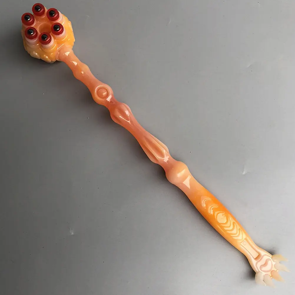 1pc Lotus Massage Hammer Double Head Bamboo Joint Smooth Corner Handheld Body Massager Multipurpose Back Scratcher Tool
1pc Lotus Massage Hammer Double Head Bamboo Joint Smooth Corner Handheld Body Massager Multipurpose Back Scratcher Tool