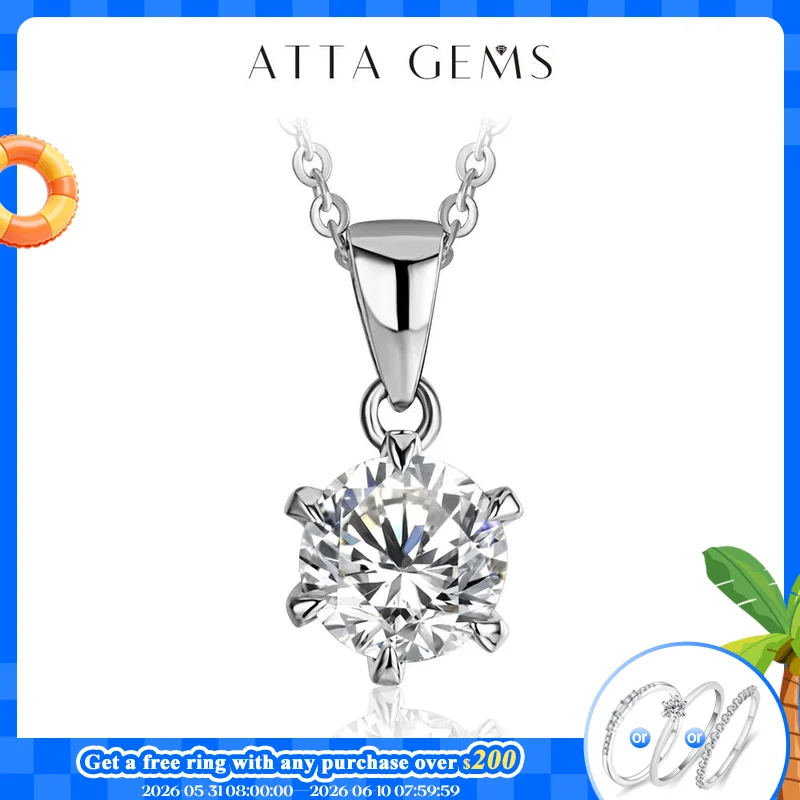 925 Silver Rhodium plating 1 Carat VVS1 Diamond Test Round Shape Moissanite Pendant Necklace Women Classic Gemstone Necklace
925 Silver Rhodium plating 1 Carat VVS1 Diamond Test Round Shape Moissanite Pendant Necklace Women Classic Gemstone Necklace