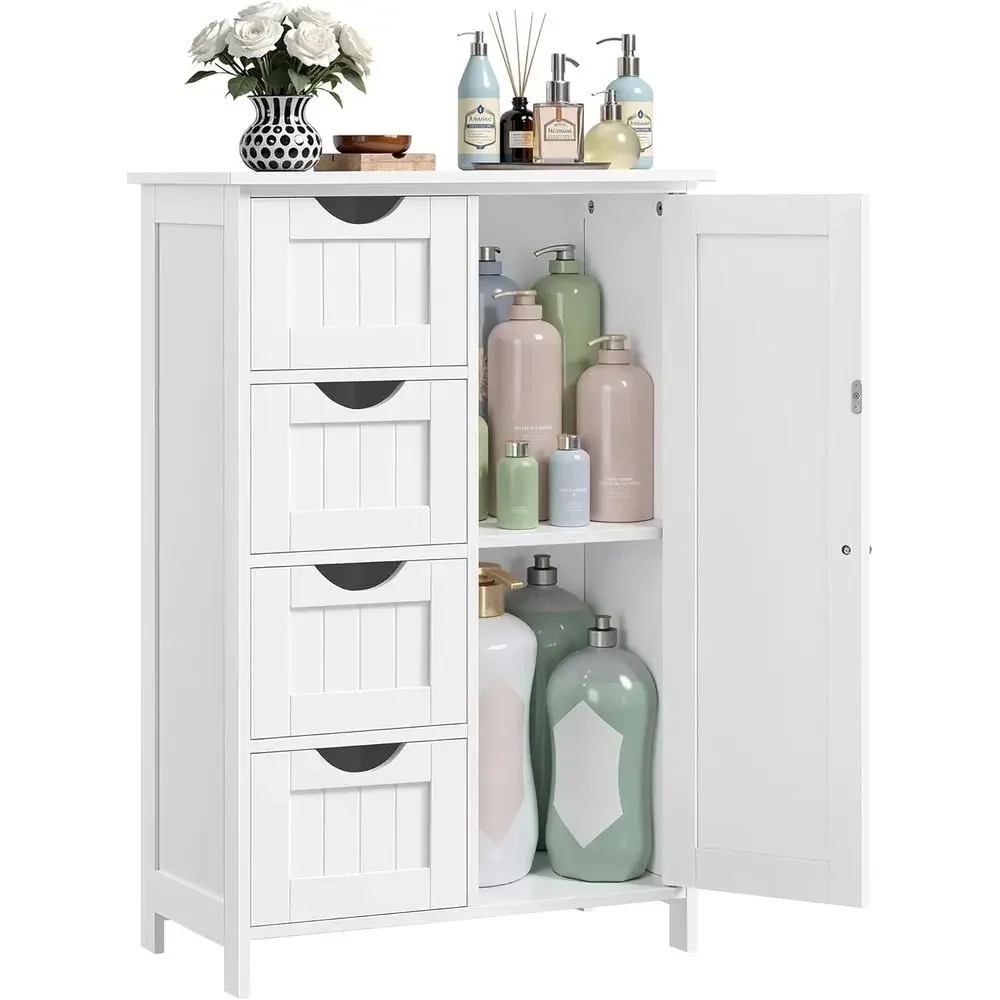 Space-Saving Adjustable Shelf Cabinet, White, for Kitchen, Bathroom, Living Room, 11.8x21.7x32.3 Inches
Space-Saving Adjustable Shelf Cabinet, White, for Kitchen, Bathroom, Living Room, 11.8x21.7x32.3 Inches