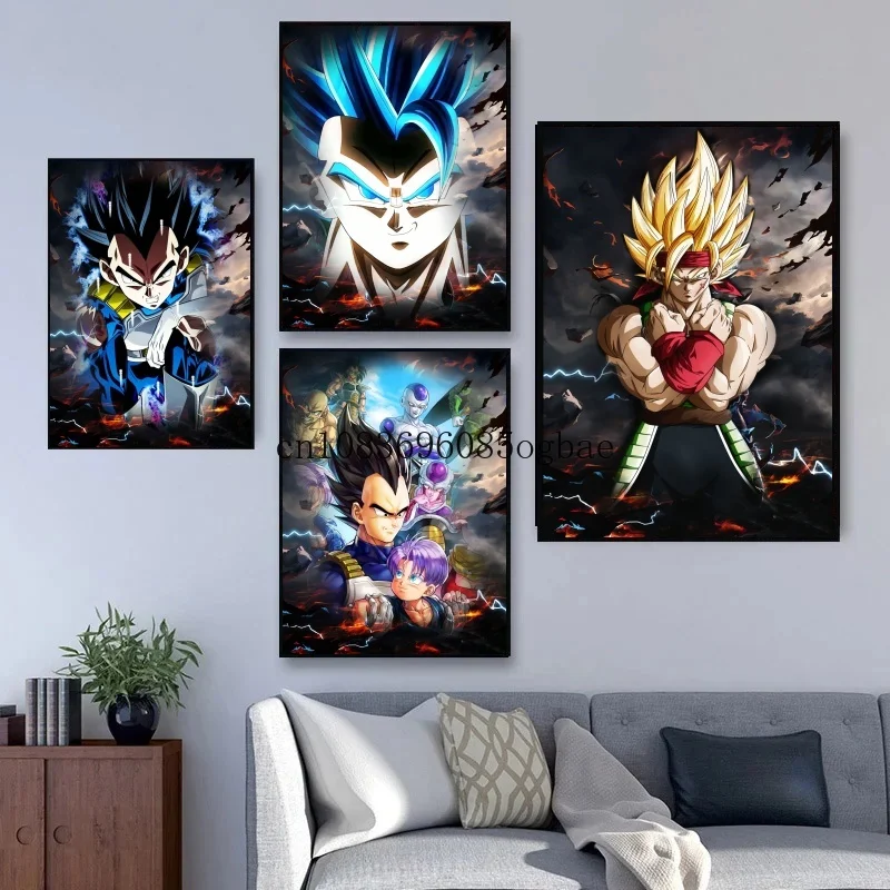 Anime Dragon Ball Goku Vegeta Action Poster Print Canvas Painting Birthday Gift Wall Art Modern Living Room Decoration Painting
Anime Dragon Ball Goku Vegeta Action Poster Print Canvas Painting Birthday Gift Wall Art Modern Living Room Decoration Painting