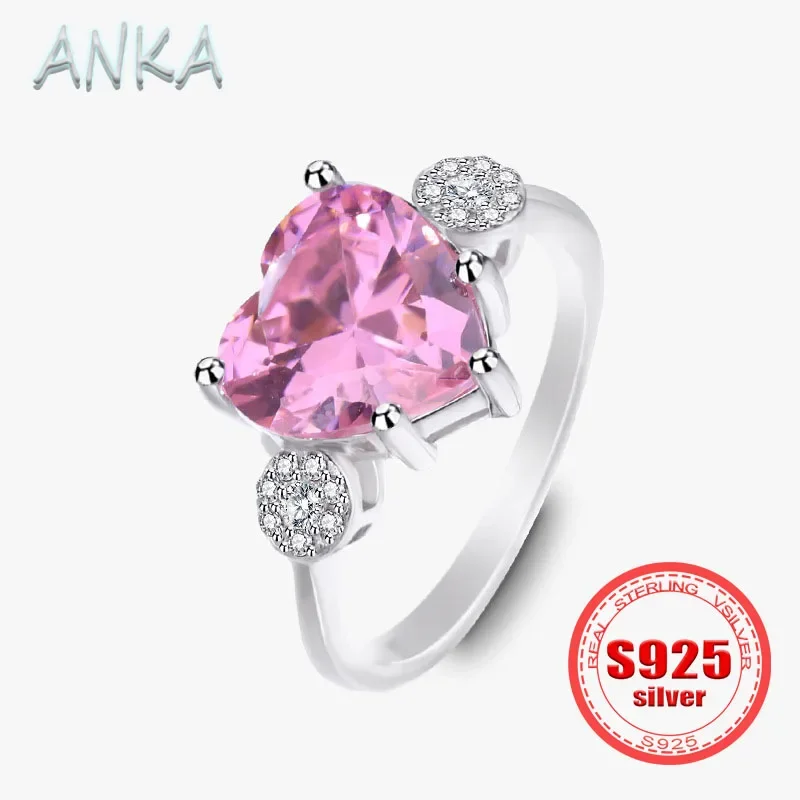 s925 sterling silver love heart zirconia ring pink girl ring European and American light luxury Valentine's Day ring
s925 sterling silver love heart zirconia ring pink girl ring European and American light luxury Valentine's Day ring