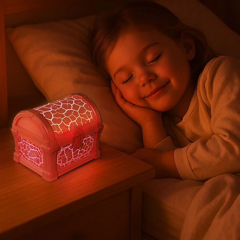 Northern Light Galaxy Projector Treasure Chest Projection Aurora Night Light with Bluetooth White Noise Timer and Remote Control
Northern Light Galaxy Projector Treasure Chest Projection Aurora Night Light with Bluetooth White Noise Timer and Remote Control