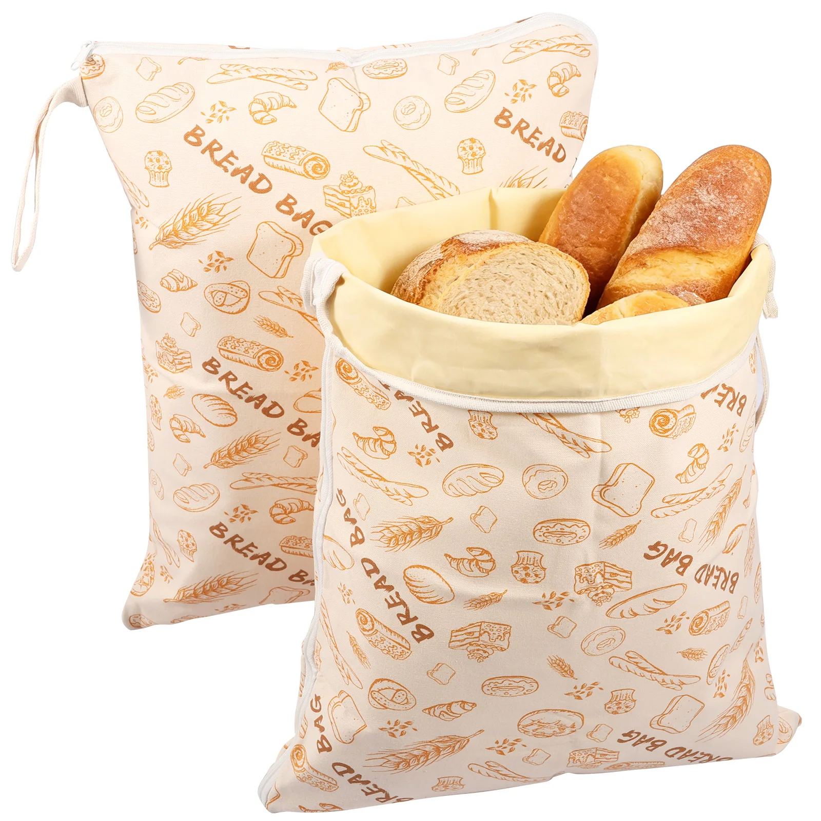 2Pcs Beeswax Linen Bread Bags Organic Beeswax Cotton Linen Storage Bags Large Homemade Bread Storage Bags For Baguette Sandwich
2Pcs Beeswax Linen Bread Bags Organic Beeswax Cotton Linen Storage Bags Large Homemade Bread Storage Bags For Baguette Sandwich