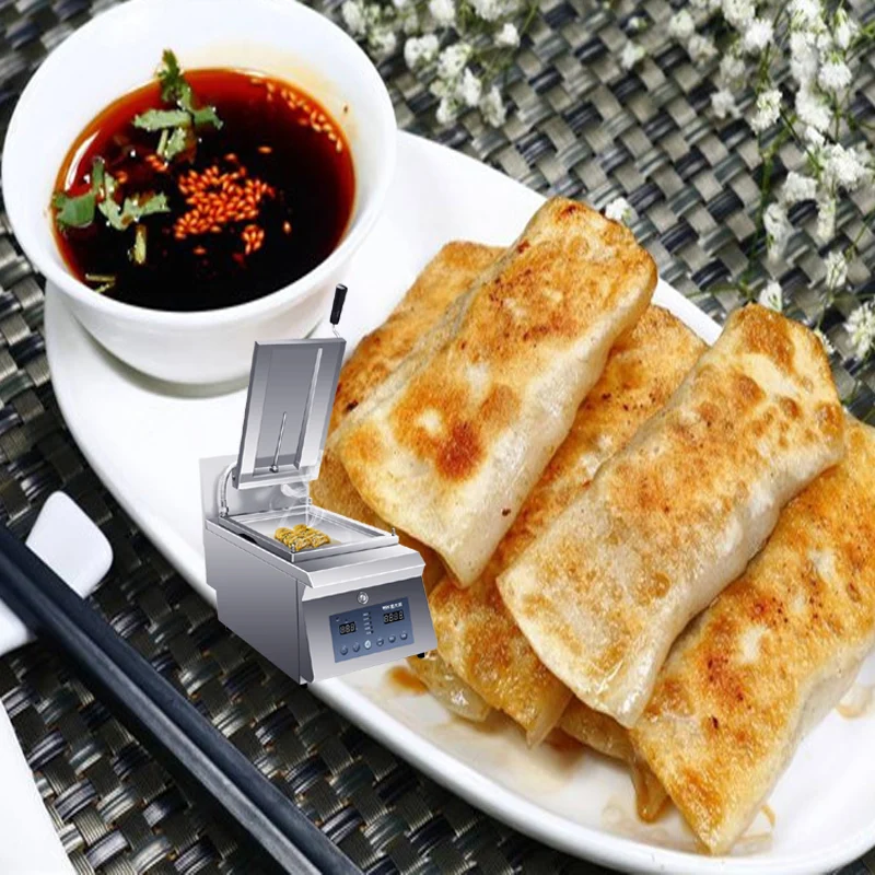 Fried Dumplings Machine Commercial Electric Fried Dumpling Machine Pancake Machine
Fried Dumplings Machine Commercial Electric Fried Dumpling Machine Pancake Machine