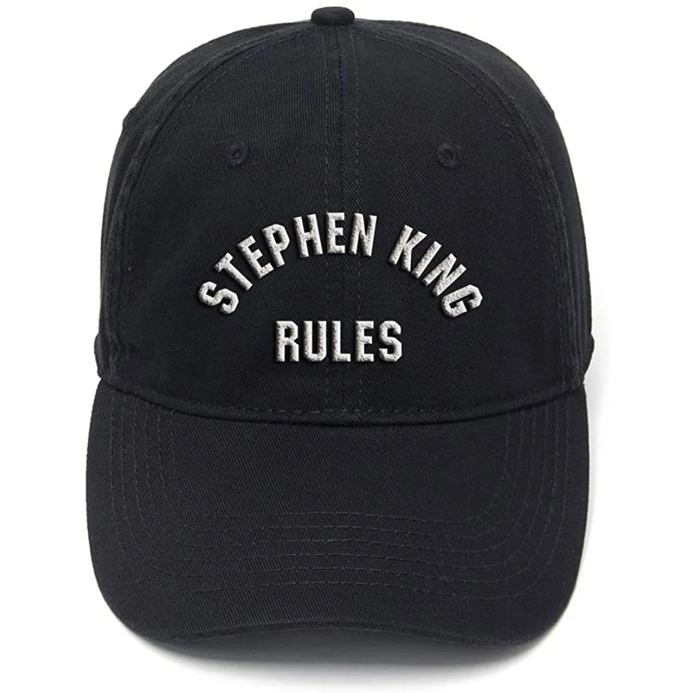 Lyprerazy Stephen King Rules Washed Cotton Adjustable Men Women Unisex Hip Hop Cool Flock Printing Baseball Cap
Lyprerazy Stephen King Rules Washed Cotton Adjustable Men Women Unisex Hip Hop Cool Flock Printing Baseball Cap