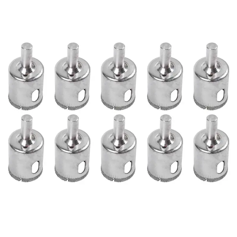 AA81-10 Pcs 25Mm Glass Tile Hole Saw Drill Bit Cutter
AA81-10 Pcs 25Mm Glass Tile Hole Saw Drill Bit Cutter