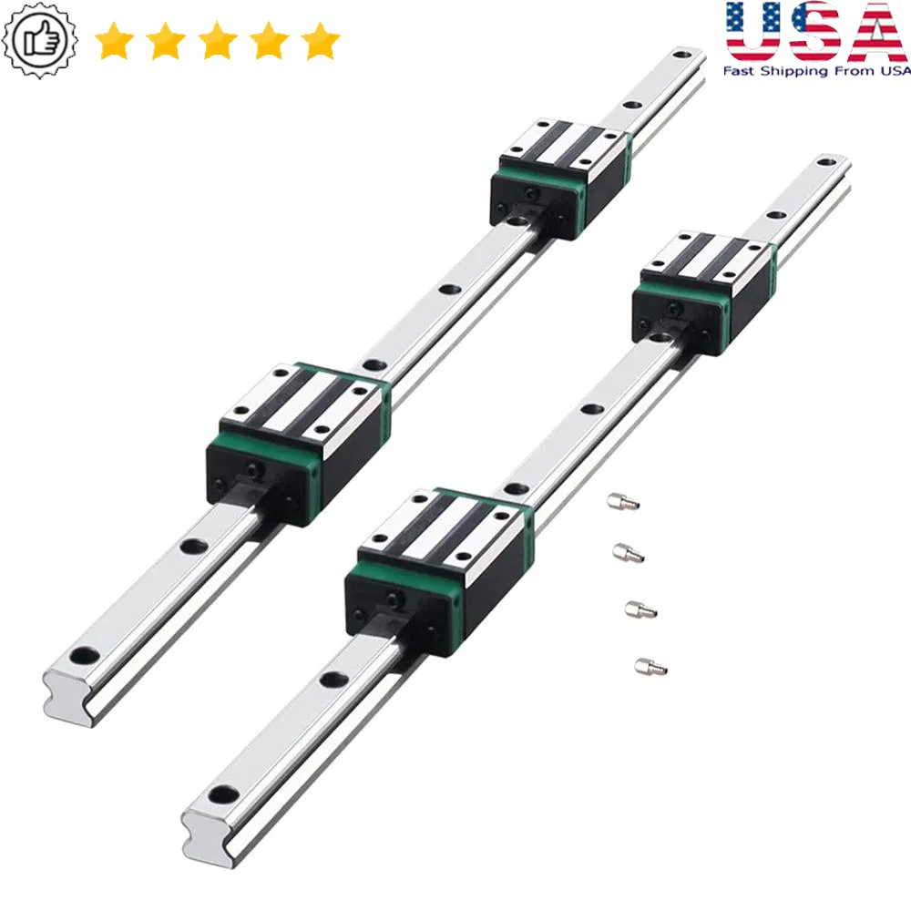 CNC Linear Rail HGR20 700mm 2PCS with HGH20CA Blocks High Precision Guide Robotics and Machinery
CNC Linear Rail HGR20 700mm 2PCS with HGH20CA Blocks High Precision Guide Robotics and Machinery