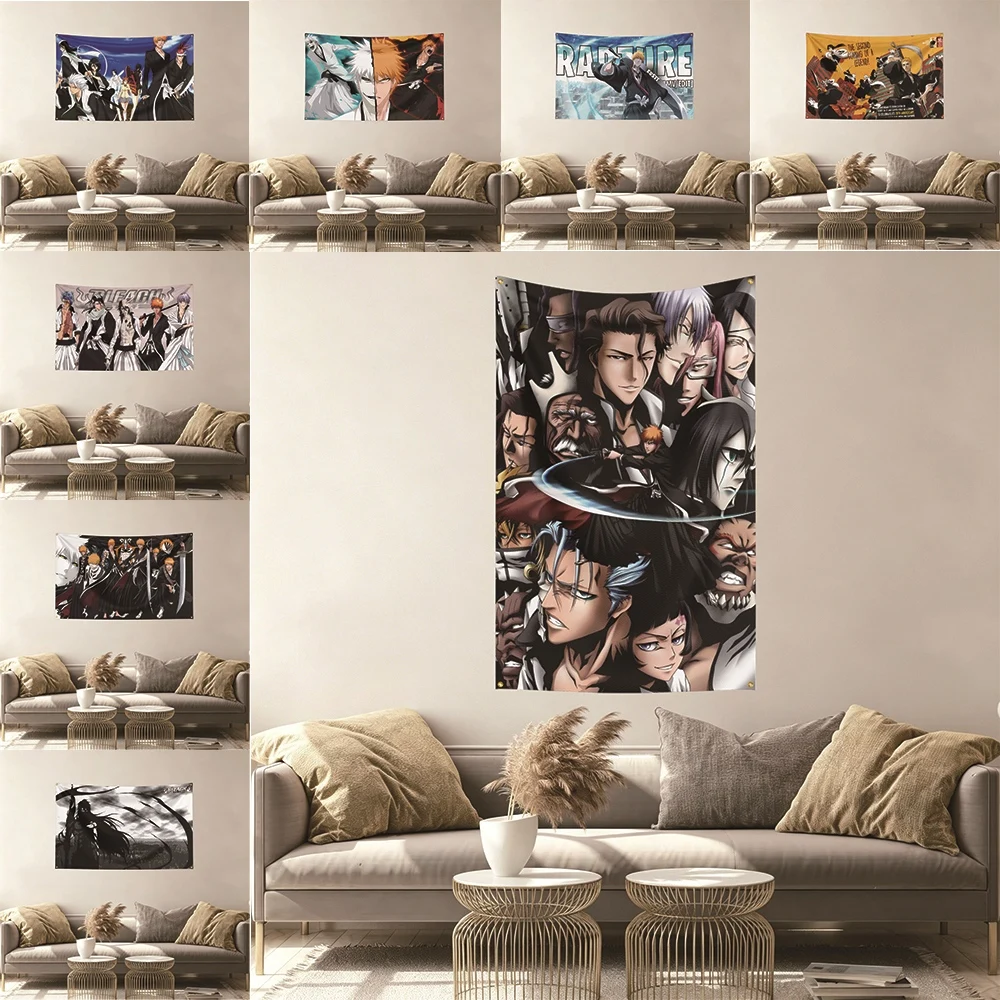B-BLEACH Custom Flag Game Banner 3X5Ft Polyester Flag on Wall Tapestry Flaga HD Printing Bedroom Decoration With Brass Grommets
B-BLEACH Custom Flag Game Banner 3X5Ft Polyester Flag on Wall Tapestry Flaga HD Printing Bedroom Decoration With Brass Grommets