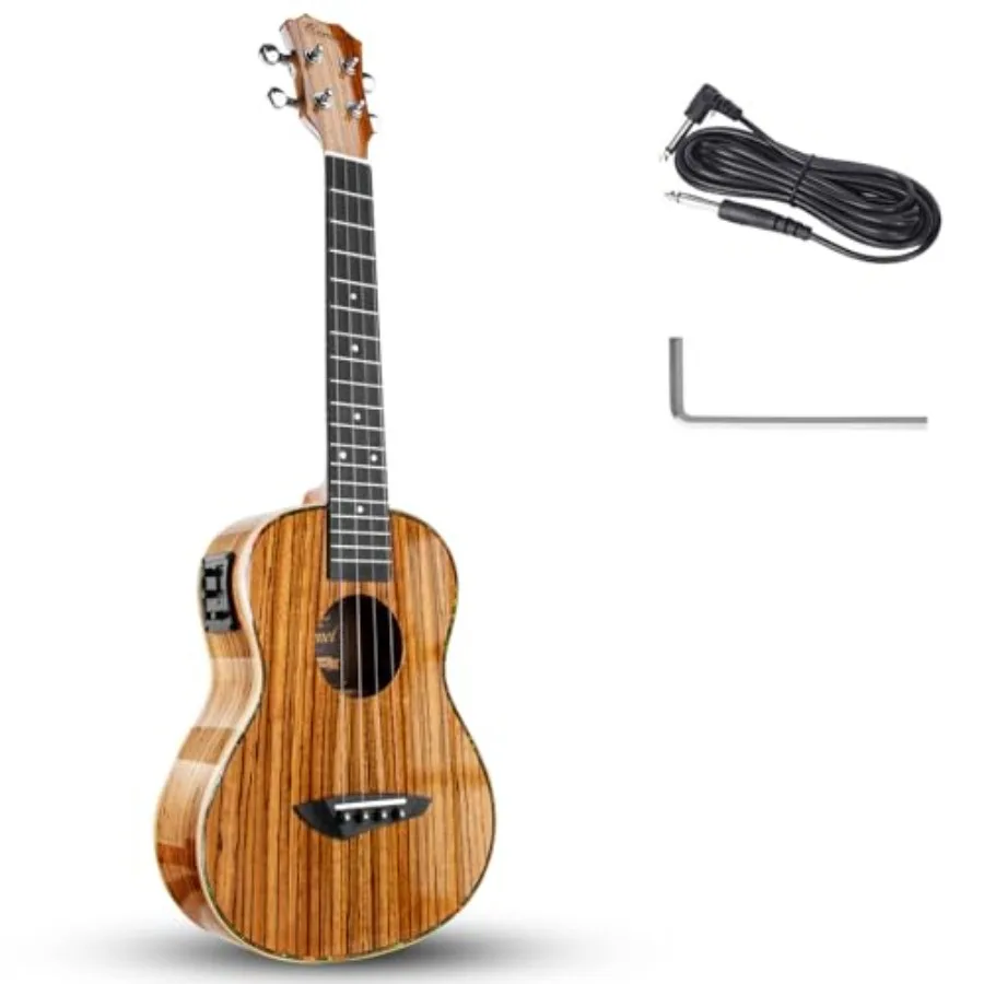 Minor Imperfections - 26inch CT103 Zebrawood High Gloss Tenor Electric Professional Ukulele
Minor Imperfections - 26inch CT103 Zebrawood High Gloss Tenor Electric Professional Ukulele