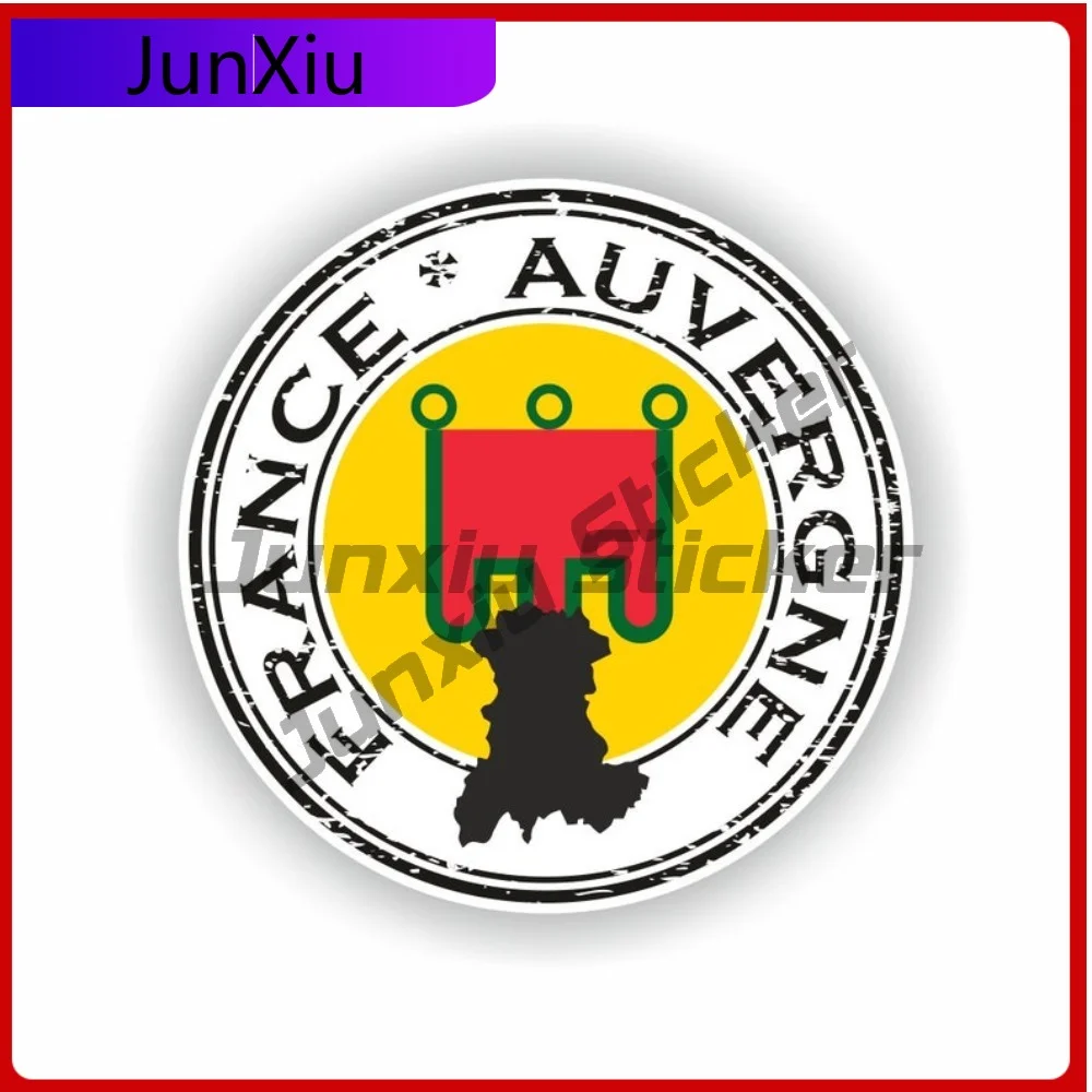 Auvergne France Seal Sticker Round Flag Creative Vinyl Decal Waterproof Decorative for Car Camper Accessories Anti Scratch
Auvergne France Seal Sticker Round Flag Creative Vinyl Decal Waterproof Decorative for Car Camper Accessories Anti Scratch