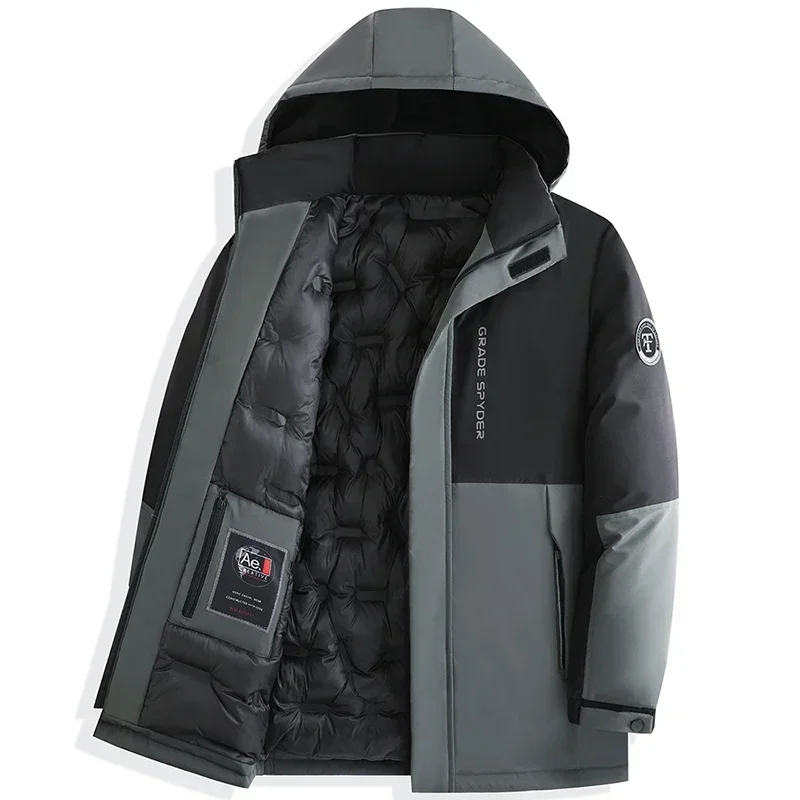 Coat Brand Windproof Outwear Hat Parkas Jacket Male Warm Waterproof Parkas Mens Autumn Hooded Parkas Casual Winter Men Jacket
Coat Brand Windproof Outwear Hat Parkas Jacket Male Warm Waterproof Parkas Mens Autumn Hooded Parkas Casual Winter Men Jacket