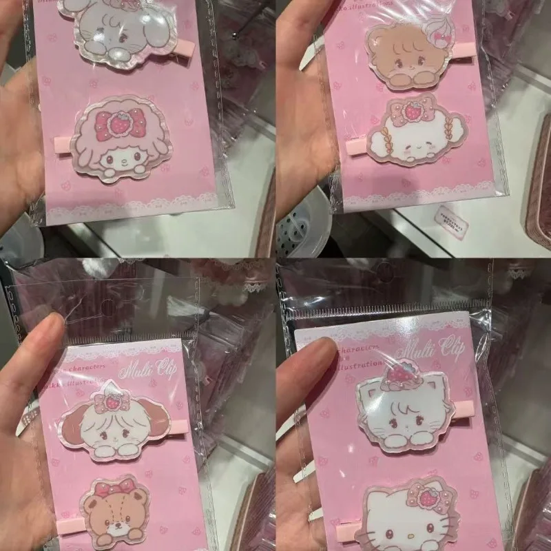 Kawaii Sanrios Anime Cartoon Style Hello Kittys Kuromi Hair Clip Piano lamb Bangs Clip Hair Accessory Hairpin Headwear for Girl
Kawaii Sanrios Anime Cartoon Style Hello Kittys Kuromi Hair Clip Piano lamb Bangs Clip Hair Accessory Hairpin Headwear for Girl