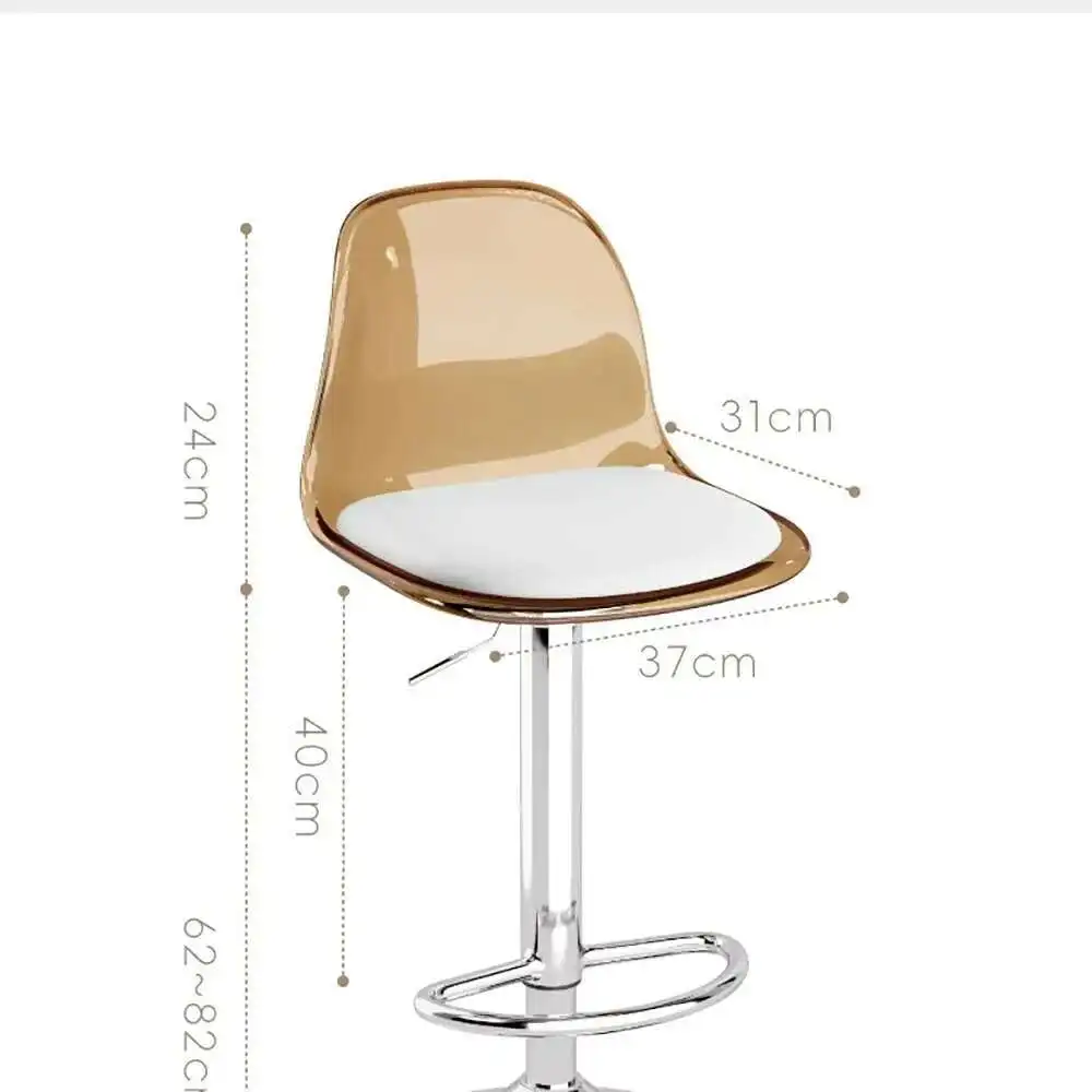 Luxury Simple Chairs Bar Delicate Quality Ergonomic Comfortable Party Chairs Beaut Nordic Taburetes De Bar Salon Furniture 
Luxury Simple Chairs Bar Delicate Quality Ergonomic Comfortable Party Chairs Beaut Nordic Taburetes De Bar Salon Furniture