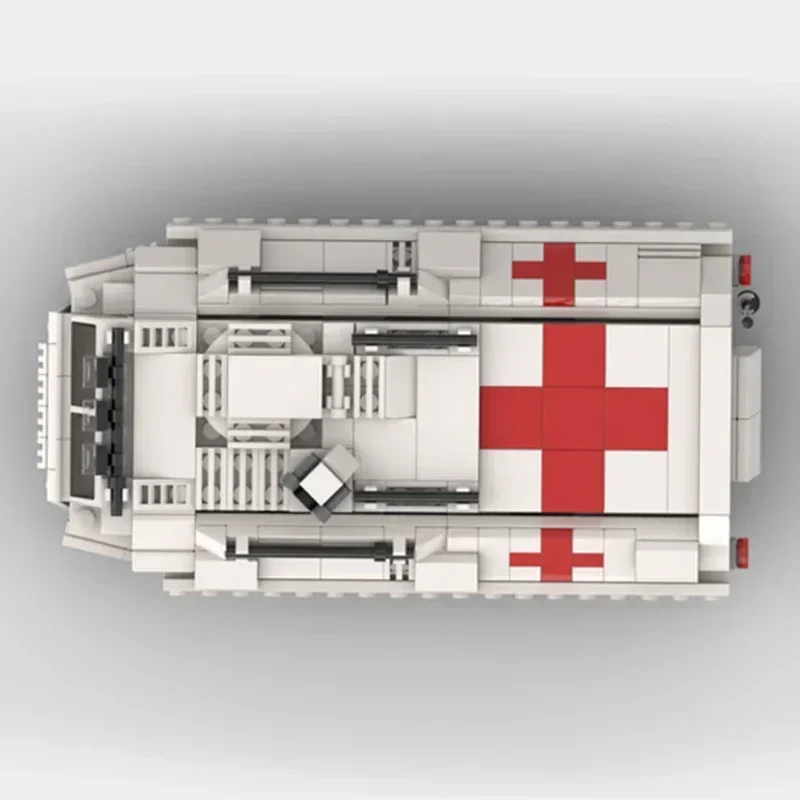 Moc Building Blocks Military Model Armored Medical Vehicle Technical Bricks DIY Assembly Construction Toys For Kids Holiday Gift
Moc Building Blocks Military Model Armored Medical Vehicle Technical Bricks DIY Assembly Construction Toys For Kids Holiday Gift