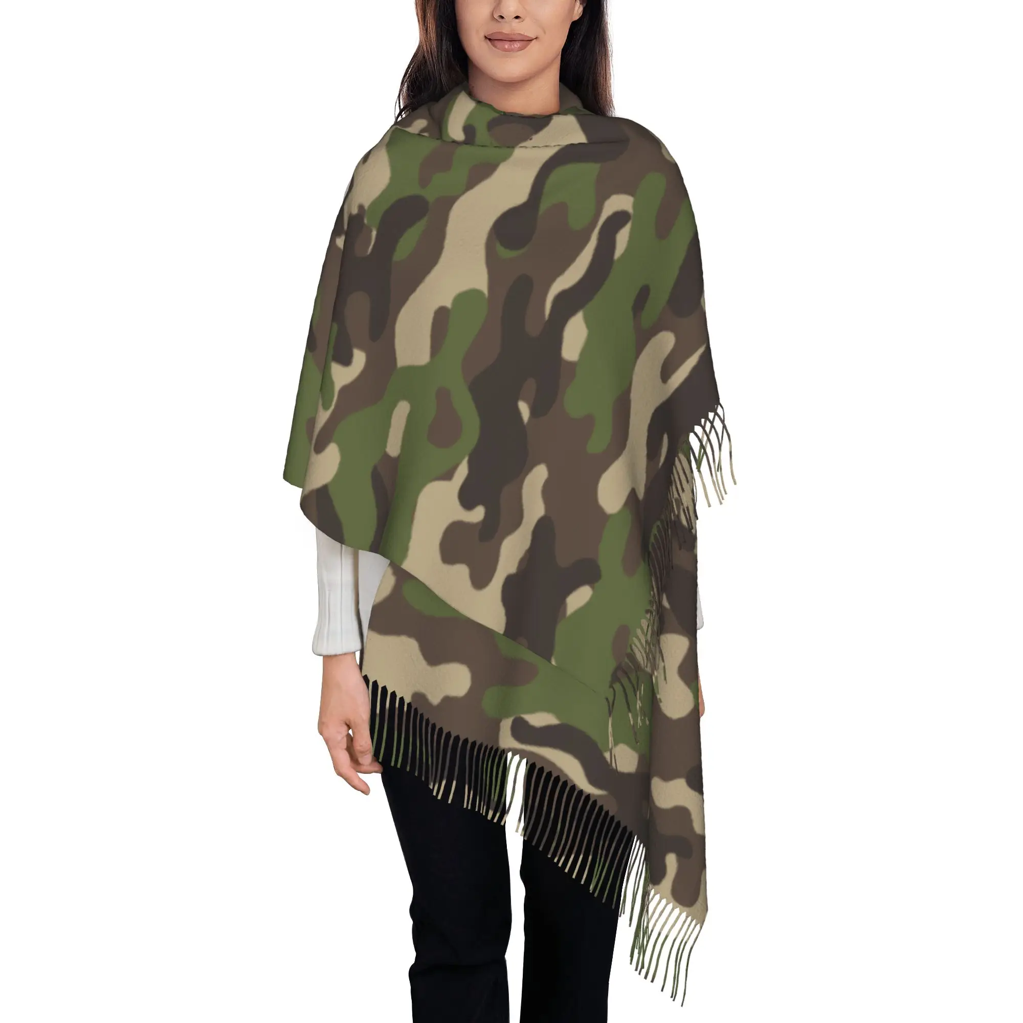 Custom Print Camouflage Brown Scarf Men Women Winter Warm Scarves Shawl Wrap
Custom Print Camouflage Brown Scarf Men Women Winter Warm Scarves Shawl Wrap