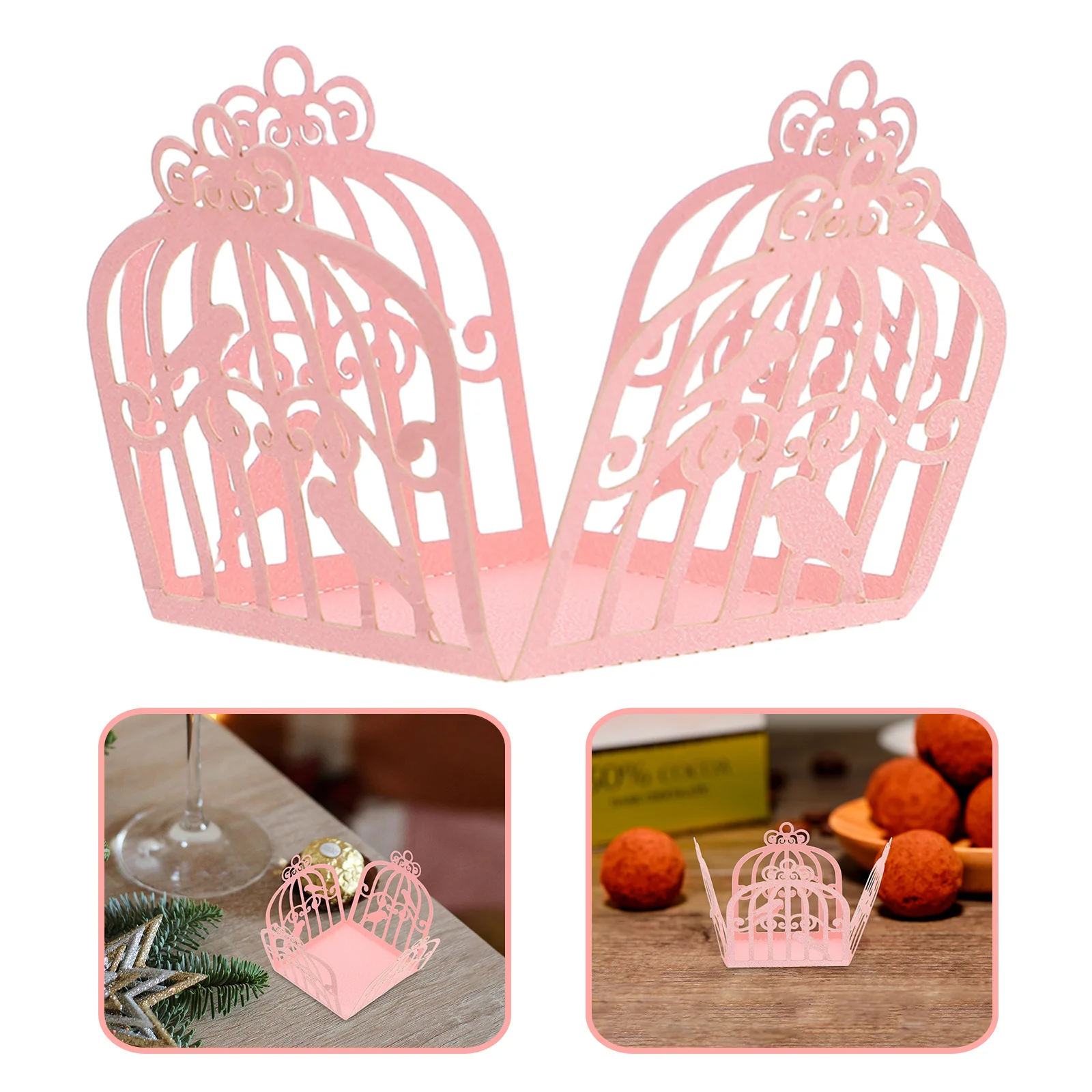 50Pcs Mini Baking Cups Wedding Chocolate Gift Box Lace Floral Decoration Truffle Wrappers Paper Candy Gift Boxes for Dessert
50Pcs Mini Baking Cups Wedding Chocolate Gift Box Lace Floral Decoration Truffle Wrappers Paper Candy Gift Boxes for Dessert