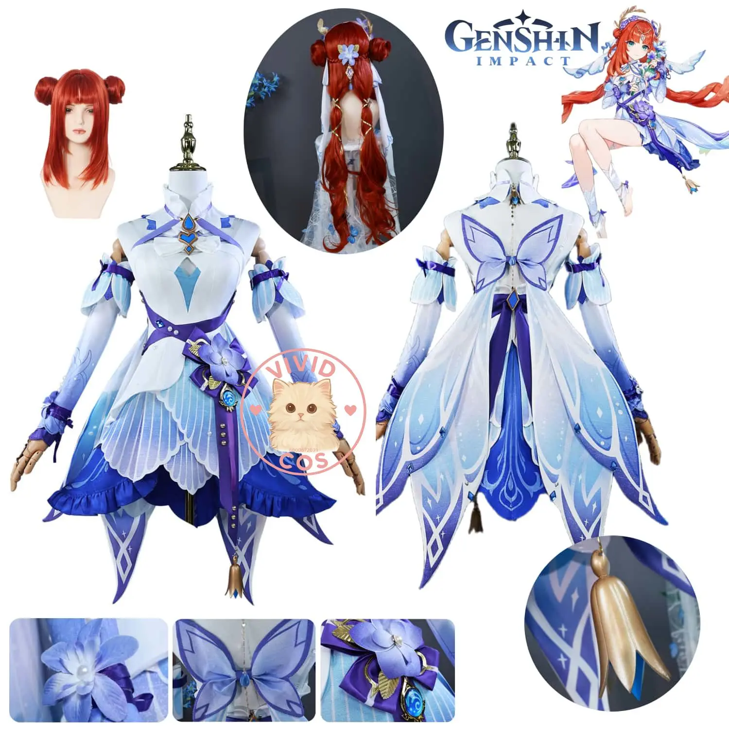 Game Anime Genshin Impact Nilou Cosplay Flower of Paradise Lost Dress Costume for Women Game Role Play Comic Con Party Stylish
Game Anime Genshin Impact Nilou Cosplay Flower of Paradise Lost Dress Costume for Women Game Role Play Comic Con Party Stylish