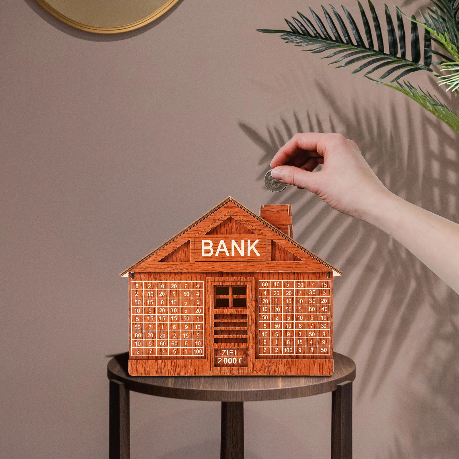 Wooden Piggy Bank Design Money Savings Box Large Slot Coin Container Cash Saving Jar for Home Office Money Jars for Adults
Wooden Piggy Bank Design Money Savings Box Large Slot Coin Container Cash Saving Jar for Home Office Money Jars for Adults