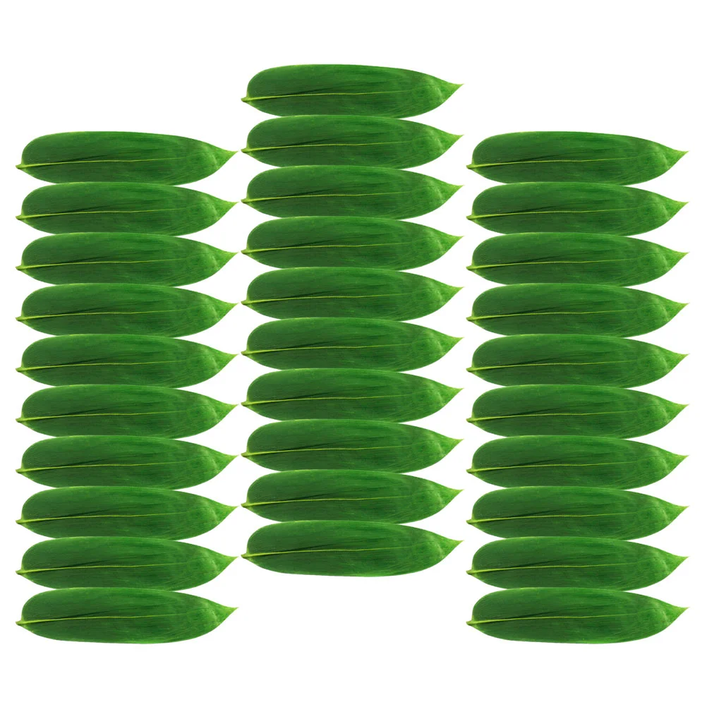 100 Pcs Sushi Bamboo Leaves Sashimi Decorative Leaf Japanese Plate Ornament Artificial Dish Disposable Cold
100 Pcs Sushi Bamboo Leaves Sashimi Decorative Leaf Japanese Plate Ornament Artificial Dish Disposable Cold