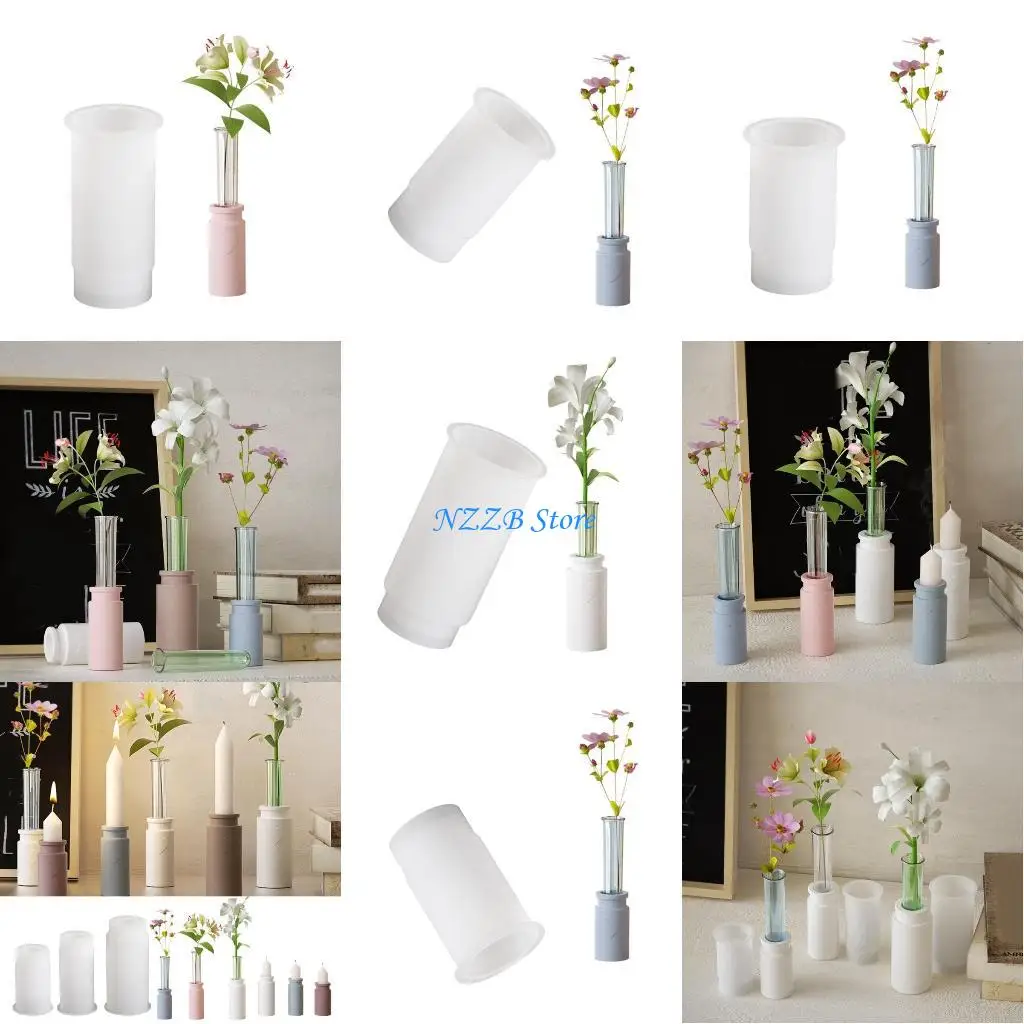 T21F Silicone Vase Molds Flower Bottle Mold Heart Unique Flowerpot Molds
T21F Silicone Vase Molds Flower Bottle Mold Heart Unique Flowerpot Molds