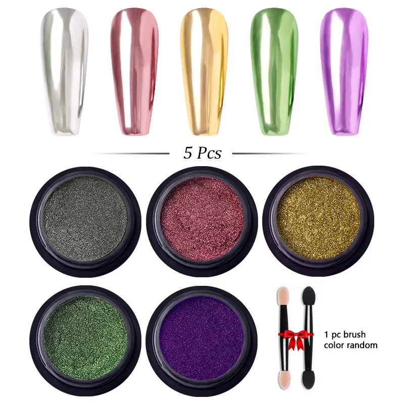 5 boxs/set Metallic Glitter Iridescent Nail Powder Glitter Dust Sparkling Flakes Pigment DIY Shine Nail Art Supplies Decor
5 boxs/set Metallic Glitter Iridescent Nail Powder Glitter Dust Sparkling Flakes Pigment DIY Shine Nail Art Supplies Decor