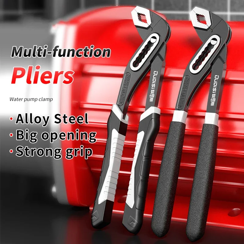 8/10/12 Inch Multifunctional Multi Stage Adjustable Pipe Pliers Water Pipe Clamp Pliers Water Pump Pliers Pipe Pliers Wrench
8/10/12 Inch Multifunctional Multi Stage Adjustable Pipe Pliers Water Pipe Clamp Pliers Water Pump Pliers Pipe Pliers Wrench