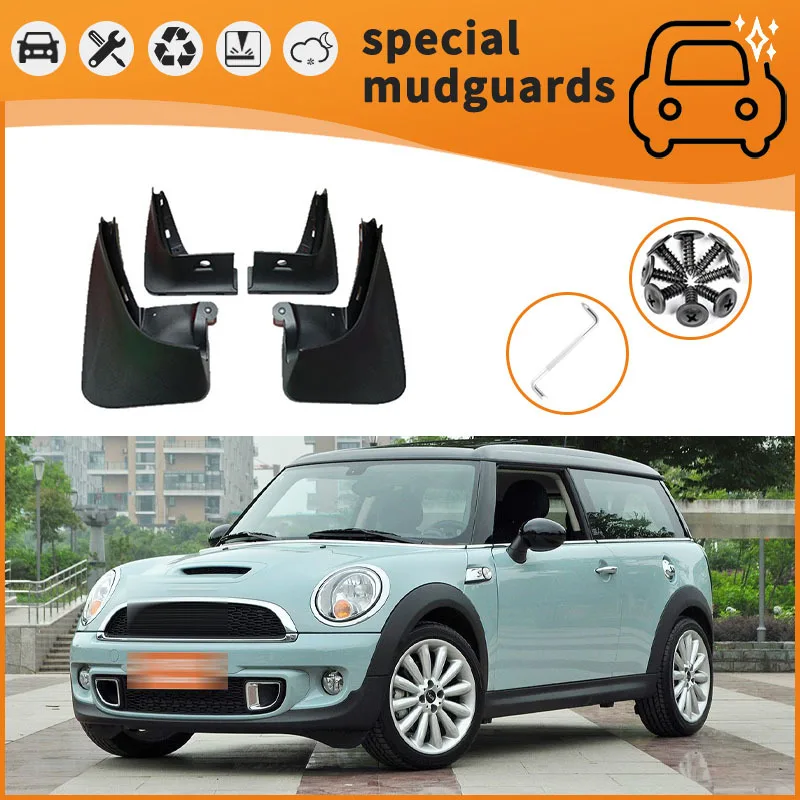 Suitable for 08-19 BMW MINI fender car tire anti-splash mudguard
Suitable for 08-19 BMW MINI fender car tire anti-splash mudguard