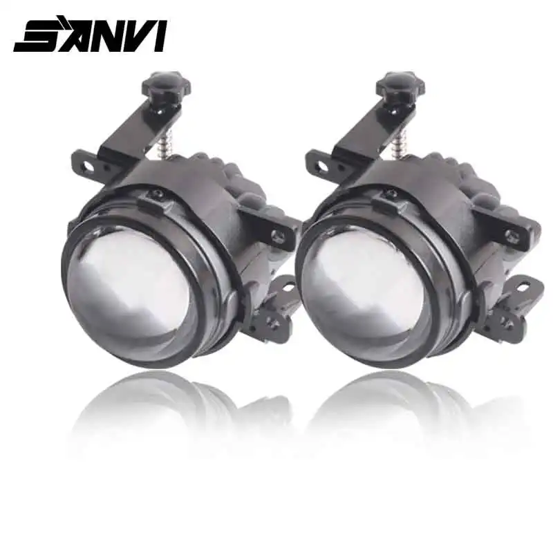 SANVI F09 3Inches Bi LED Projector Lense Fog Light 50W 6000 for Honda Accord /CRV/ODYSSEY/FIT/EVERUS/Jeep Compass/Mustang 
SANVI F09 3Inches Bi LED Projector Lense Fog Light 50W 6000 for Honda Accord /CRV/ODYSSEY/FIT/EVERUS/Jeep Compass/Mustang