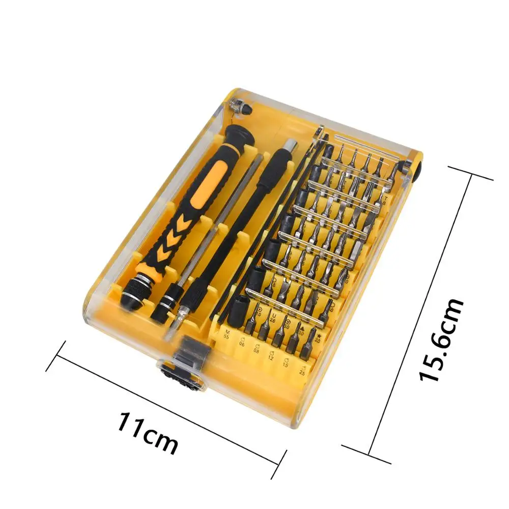Multifunctional Screwdriver Set Precision Magnetic Screwdriver Bit Chrome Vanadium Steel Screwdriver Tool Kit Repair Tool
Multifunctional Screwdriver Set Precision Magnetic Screwdriver Bit Chrome Vanadium Steel Screwdriver Tool Kit Repair Tool