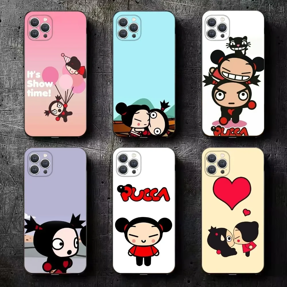 Cartoon P-Pucca Garu Phone Case For iPhone 16,15,14,13,12,11,Plus,Pro Max,XS,X,XR,SE,Mini,8,7 Soft Silicone Black Cover
Cartoon P-Pucca Garu Phone Case For iPhone 16,15,14,13,12,11,Plus,Pro Max,XS,X,XR,SE,Mini,8,7 Soft Silicone Black Cover