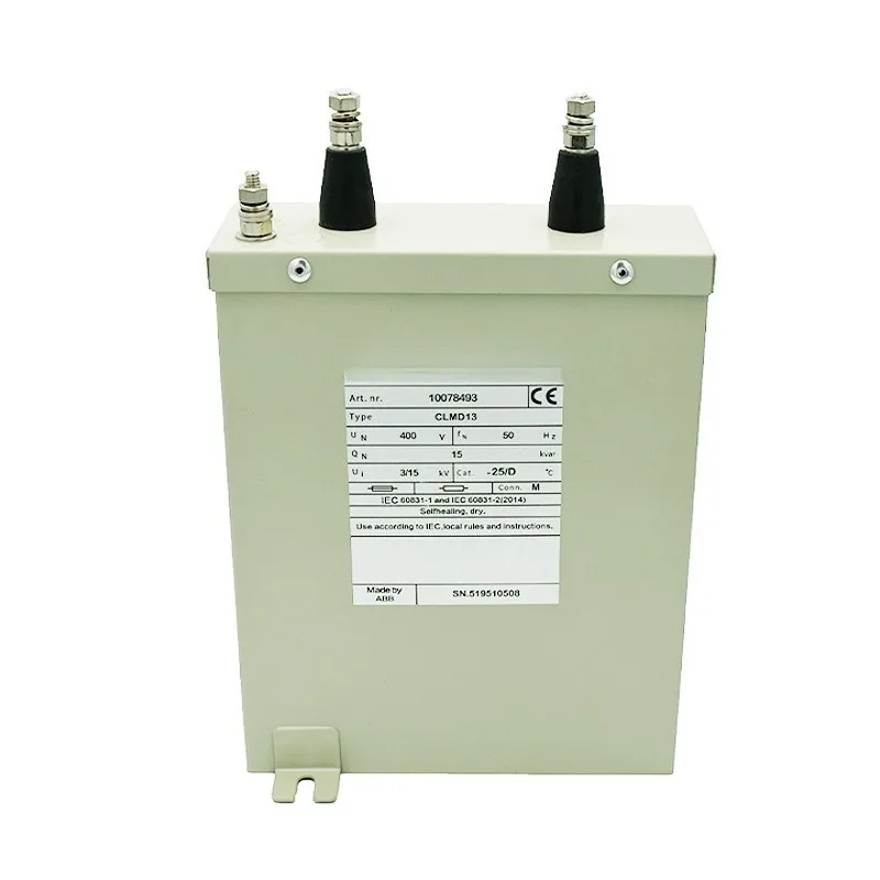 Power capacitor CLMD53/40KVAR 45KVAR440V450V compensation capacitor original genuine
Power capacitor CLMD53/40KVAR 45KVAR440V450V compensation capacitor original genuine