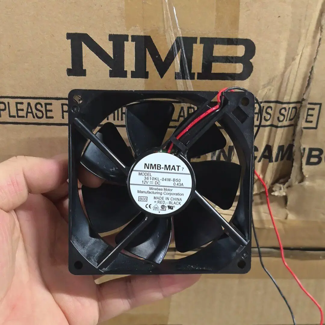 Оригинальный вентилятор охлаждения 3610KL-04W-B50 DC12V 0.43A 9225, 2-проводной
Оригинальный вентилятор охлаждения 3610KL-04W-B50 DC12V 0.43A 9225, 2-проводной