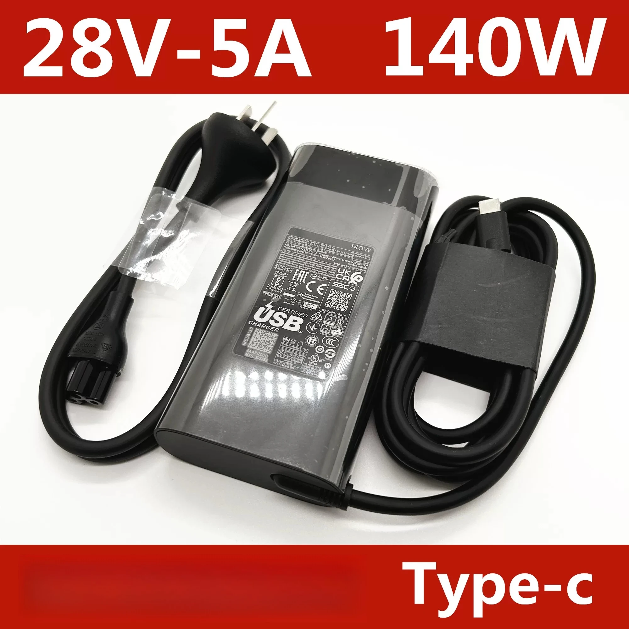 Suitable for HP Omen 10 Slim 14 power adapter TPN-DA29, 140W TYPE-C charger Q297
Suitable for HP Omen 10 Slim 14 power adapter TPN-DA29, 140W TYPE-C charger Q297