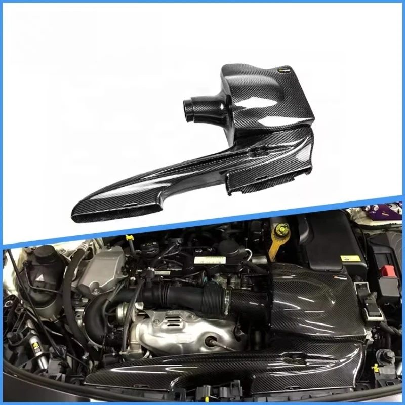 Dry Carbon Fiber Cold Air Intake System Kits Long Pipe Style for A-Class A200 A260 W176 2.0T
Dry Carbon Fiber Cold Air Intake System Kits Long Pipe Style for A-Class A200 A260 W176 2.0T