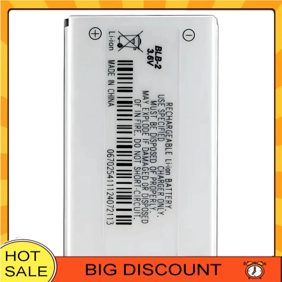Mobile Phone Battery Blb-2 800Mah For Nokia 3610 6500 6510 6590 6590I 7650 8210 8250 8270 8290 8310 8390 8850
Mobile Phone Battery Blb-2 800Mah For Nokia 3610 6500 6510 6590 6590I 7650 8210 8250 8270 8290 8310 8390 8850