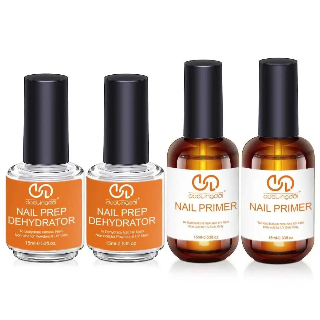 4PCS Professional Natural Nail Dehydrator and Acid-Free Primer Nail Dehydrator for Acrylic and Gel Nail Polish Primer for Gel
4PCS Professional Natural Nail Dehydrator and Acid-Free Primer Nail Dehydrator for Acrylic and Gel Nail Polish Primer for Gel