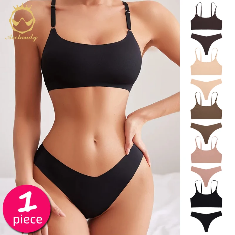 ACELANDY-Women Seamless Bra Set Sexy Low Waist Thong Underwear Wireless Bralette Top Comfortable Female Ultra-thin Lingerie
ACELANDY-Women Seamless Bra Set Sexy Low Waist Thong Underwear Wireless Bralette Top Comfortable Female Ultra-thin Lingerie