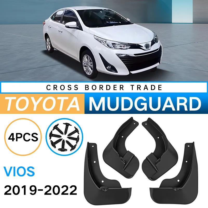 Auto Fender Mud Flaps Splash Guards Mudguard for Toyota Vios 2019-2022 Car Use Parts
Auto Fender Mud Flaps Splash Guards Mudguard for Toyota Vios 2019-2022 Car Use Parts