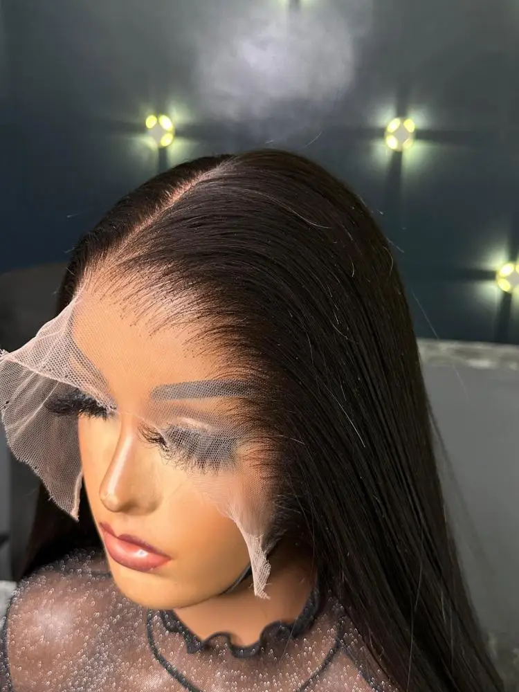 HD 13x6 Lace Frontal Wigs Human Hair Bone Straight 40 30 Inch 13x4 Lace Frontal Wig For Women Preplucked Raw Peruvian Remy 200% 
HD 13x6 Lace Frontal Wigs Human Hair Bone Straight 40 30 Inch 13x4 Lace Frontal Wig For Women Preplucked Raw Peruvian Remy 200%