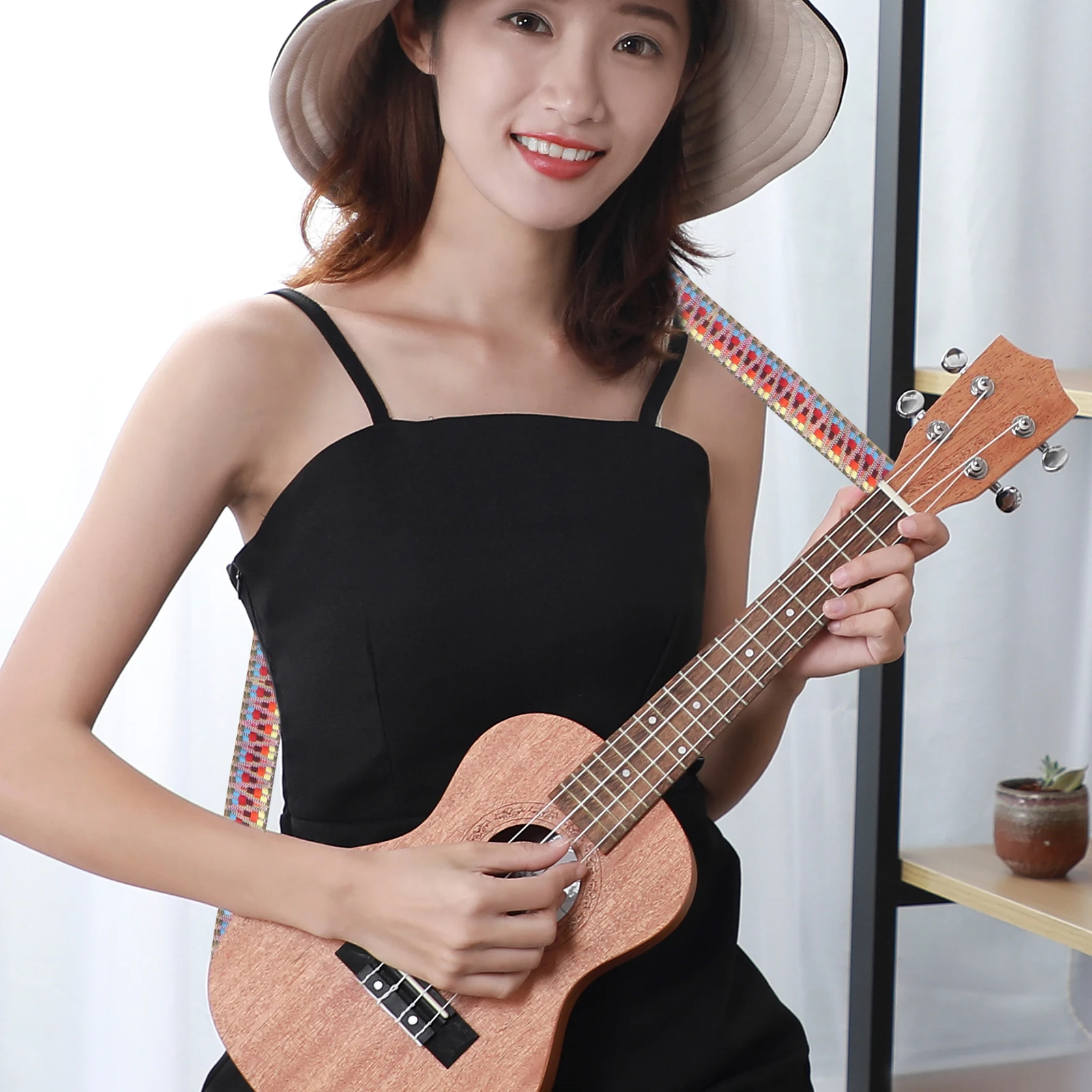 Ukulele Guitar National Wind Strap Cotton Folk-custom Hootenanny Style Adjustable
Ukulele Guitar National Wind Strap Cotton Folk-custom Hootenanny Style Adjustable