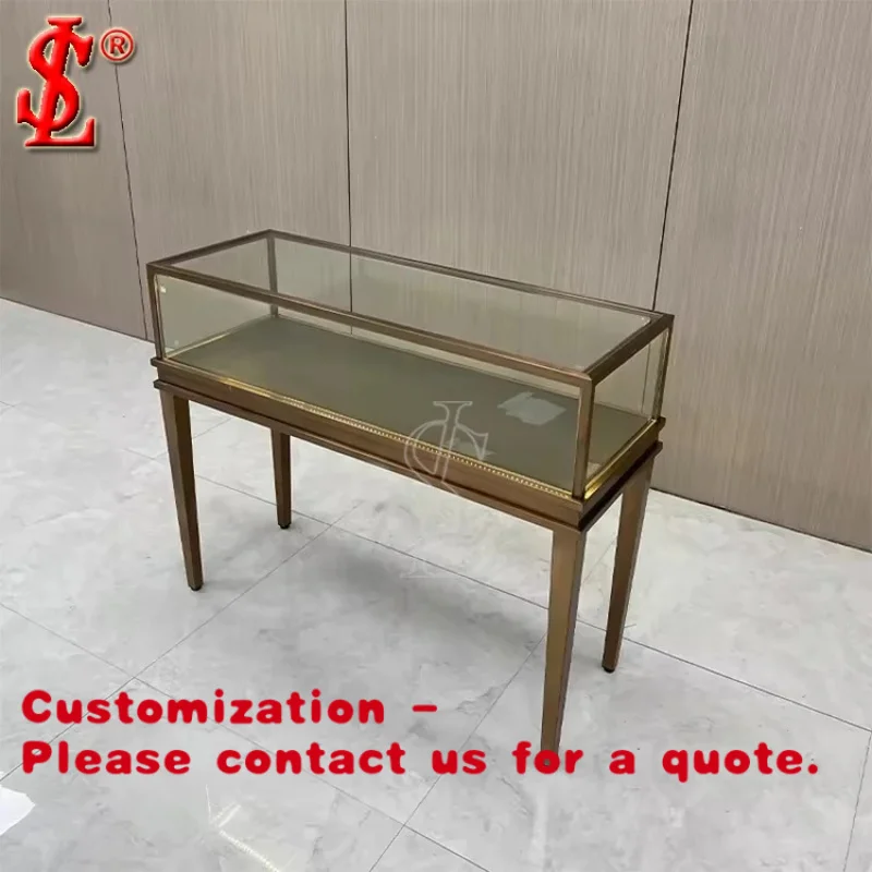 custom.Jewelry Showcase Display Cabinet with LED Lighting Metal Stand and Glass Counter Shop Display
custom.Jewelry Showcase Display Cabinet with LED Lighting Metal Stand and Glass Counter Shop Display