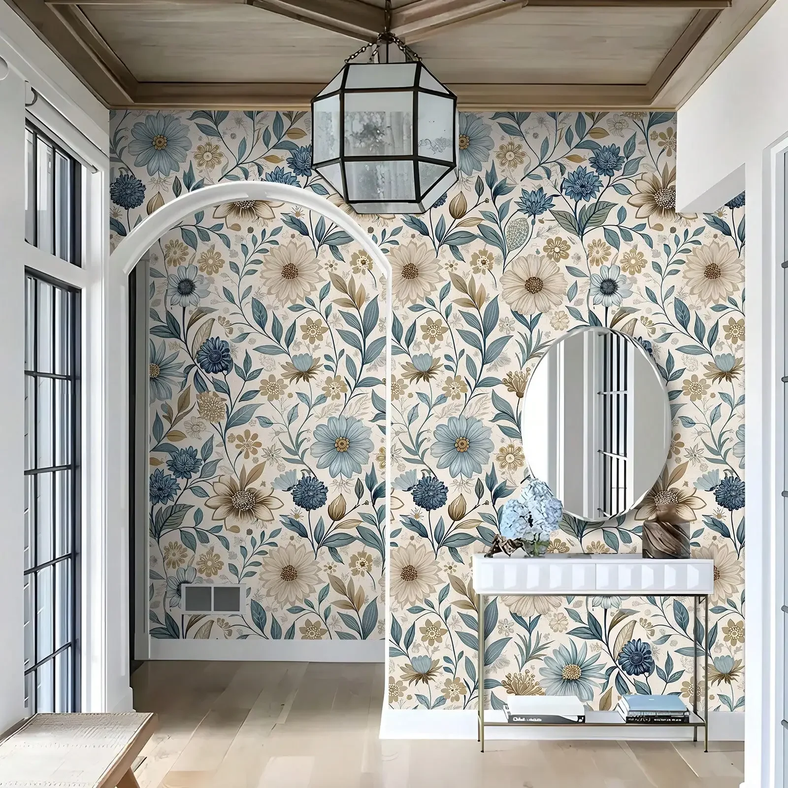 1 Roll Of Vintage Self-Adhesive Wallpaper, Elegant Floral Pattern, Texture Wallpaper, PET Seamless Removable Contact Paper, Wate
1 Roll Of Vintage Self-Adhesive Wallpaper, Elegant Floral Pattern, Texture Wallpaper, PET Seamless Removable Contact Paper, Wate